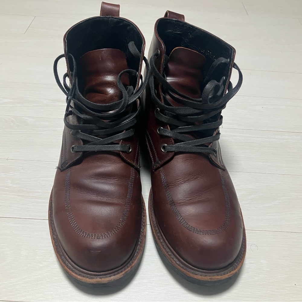 Broken Homme Davis 2 boots brown leather 10.5